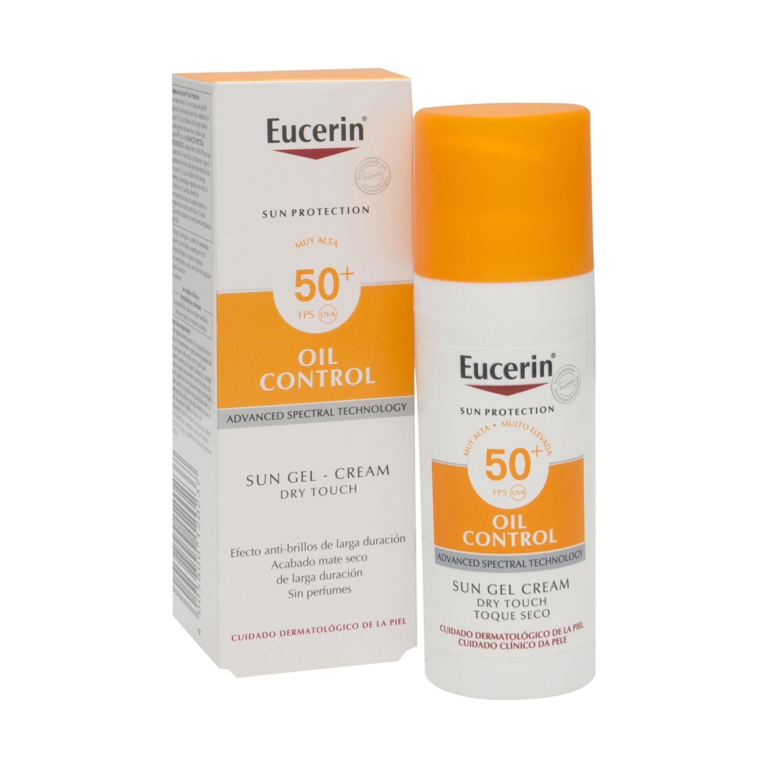 eucerin oil control dry touch spf50 sun gel cream 50ml