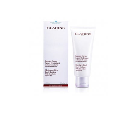 clarins moisture rich body lotion 200ml