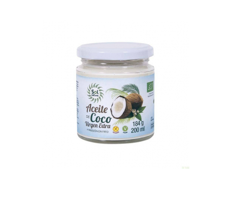 solnatural aceite coco virg extr bio 200ml