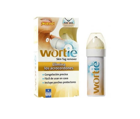 wortie skin tag remover elimina acrocordones 50 ml