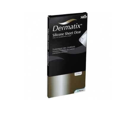 dermatix plaq silic clear 4x13cm