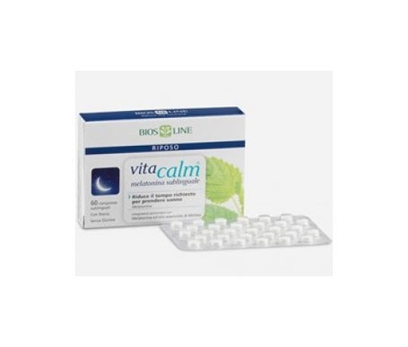 vitacalm melatonina 60cpr subl