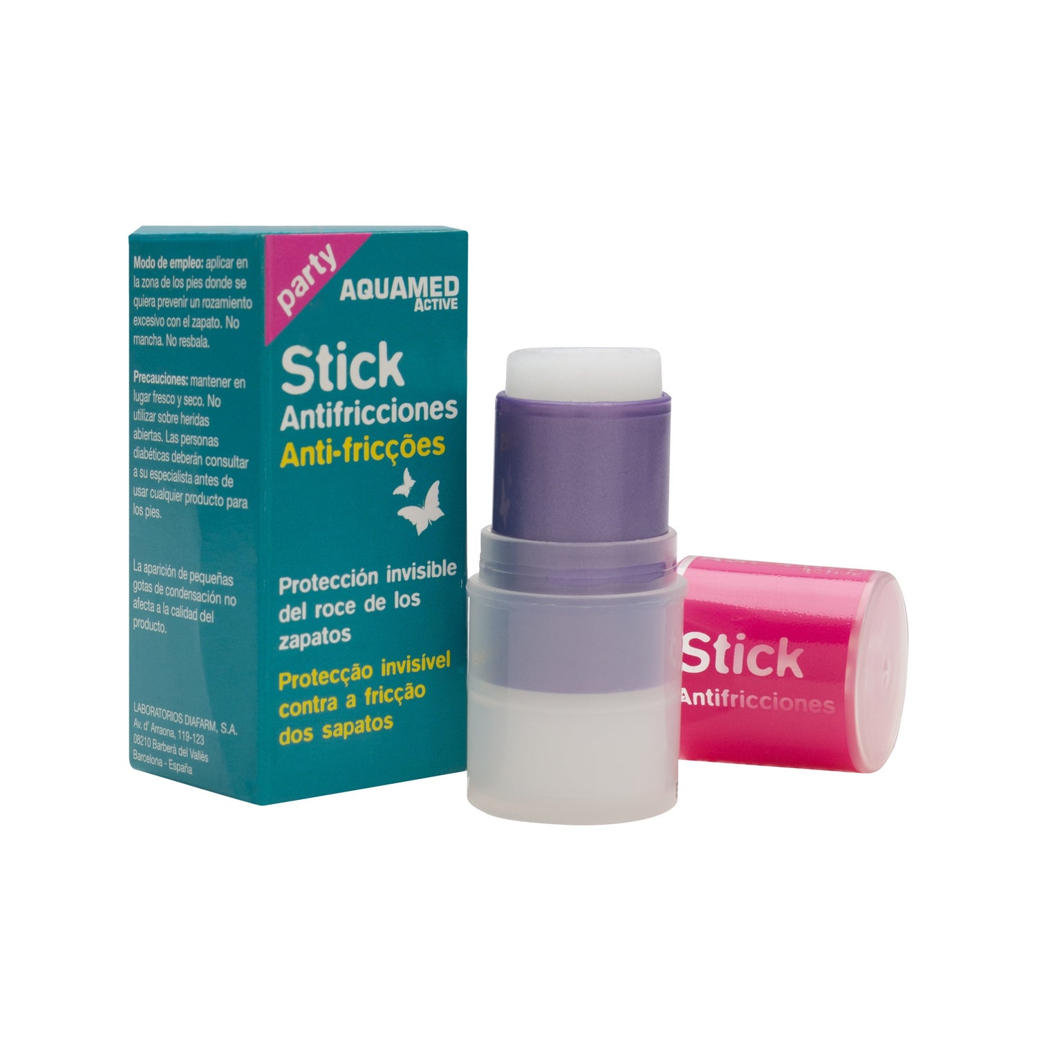 aquamed active stick antifricci n 4ml