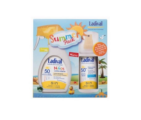 ladival summer pack ni os spray 200ml pieles sensibles spray
