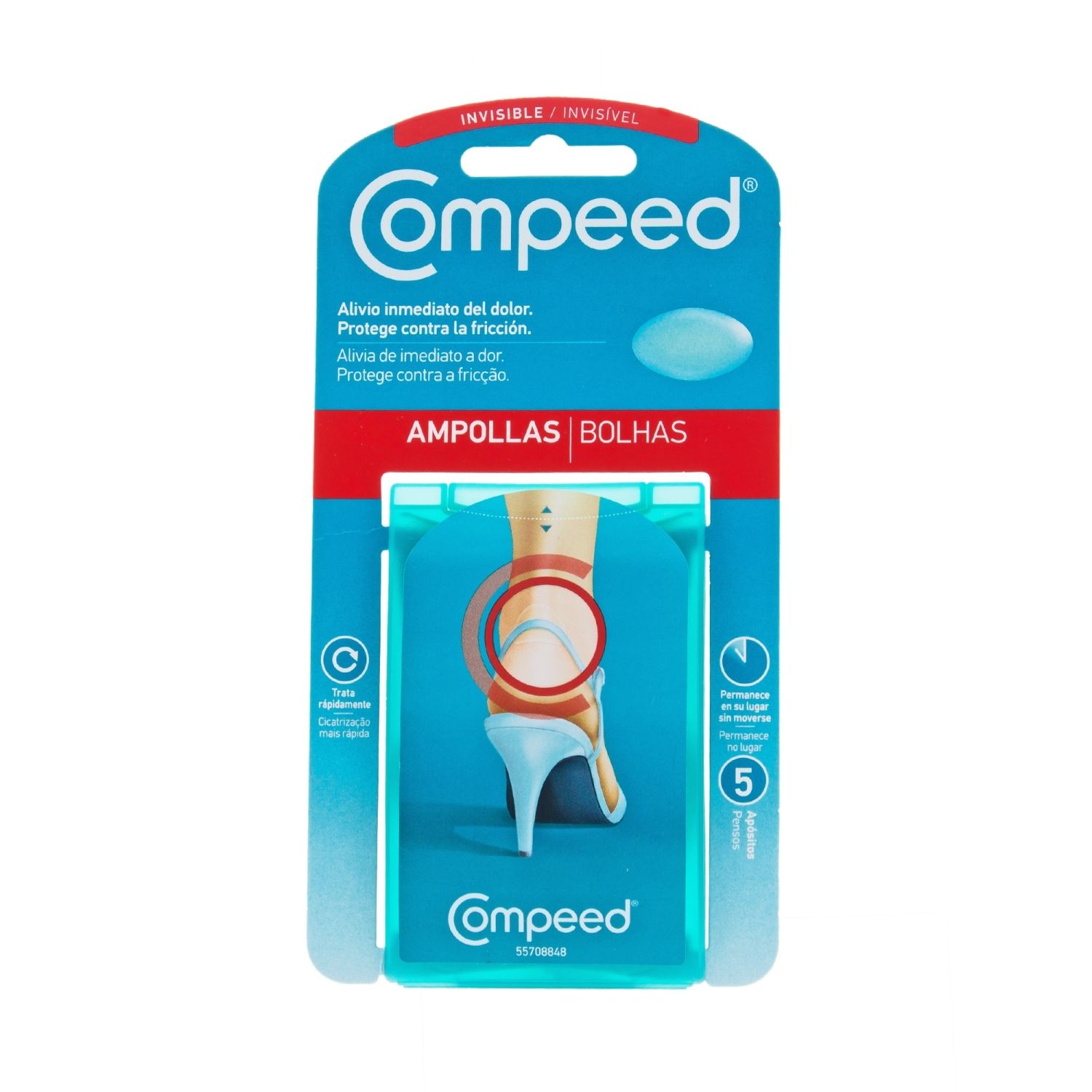 compeed ampollas invisibles 5uds