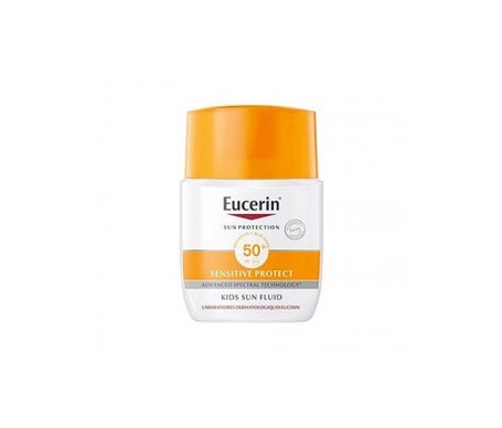 eucerin sun fluido infantil sensitive portect spf 50 50ml