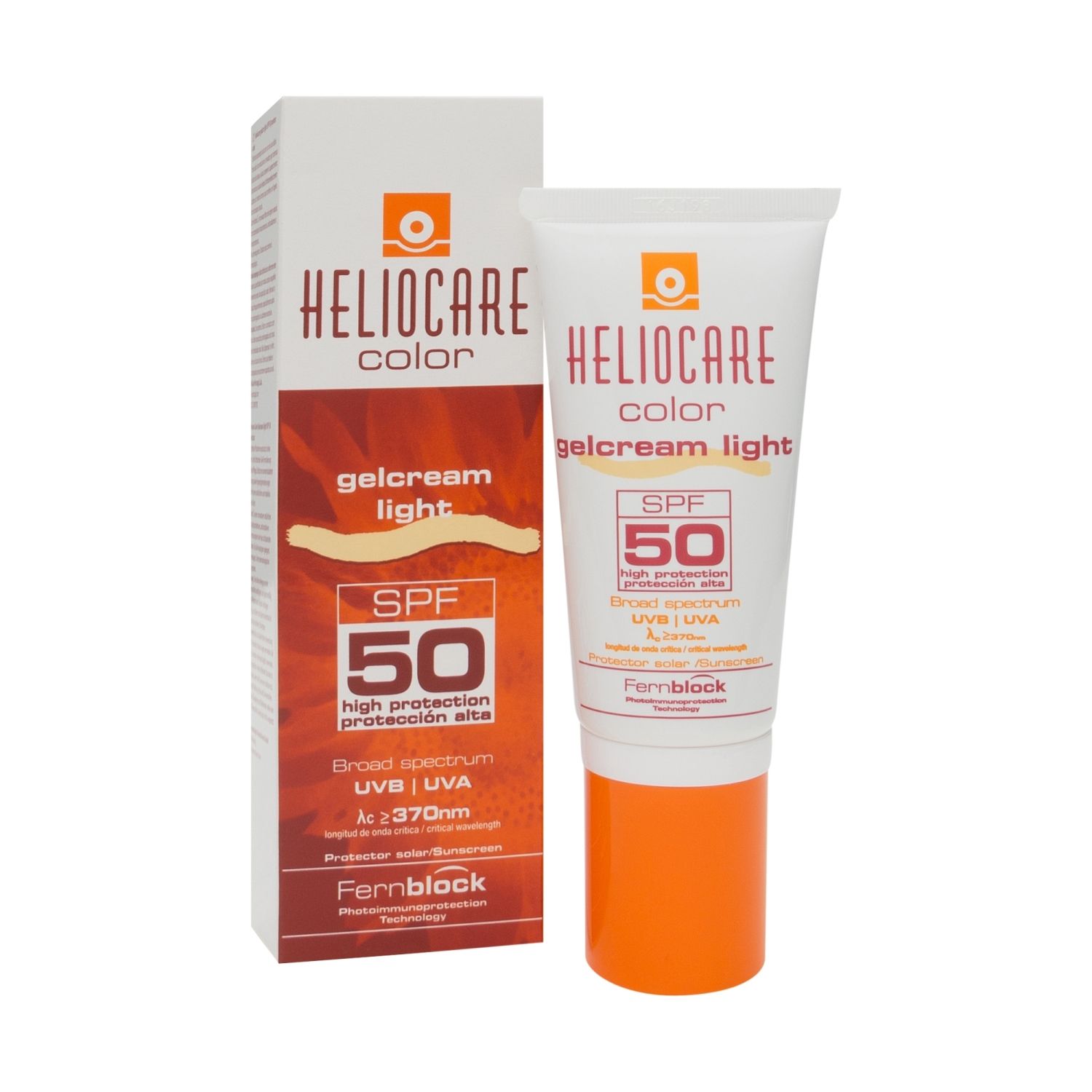 heliocare color spf50 gel crema light 50ml
