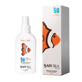 safe sea kids protector solar especial medusas spf50 spray 100ml
