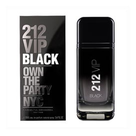 carolina herrera 212 vip black eau de parfum 100ml vaporizador