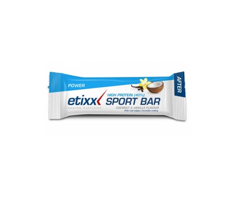 etixx protein sport bar coco vanilla 1 und