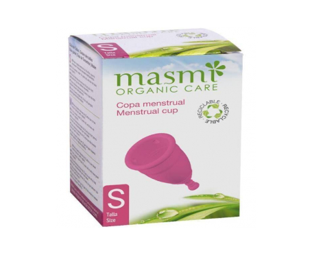 masmi organic care copa menstrual talla s