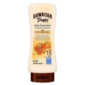 hawaiian tropic satin protection ultra radiance spf15 sun lotion