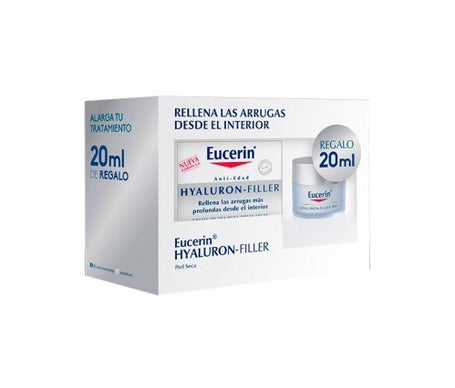 eucerin pack hyaluron filler crema de d a pieles secas 50ml 20ml