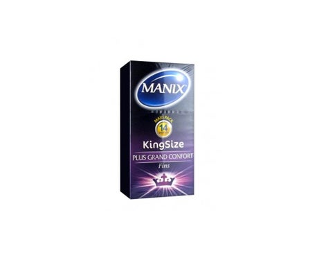 preservativos manix king talla 14