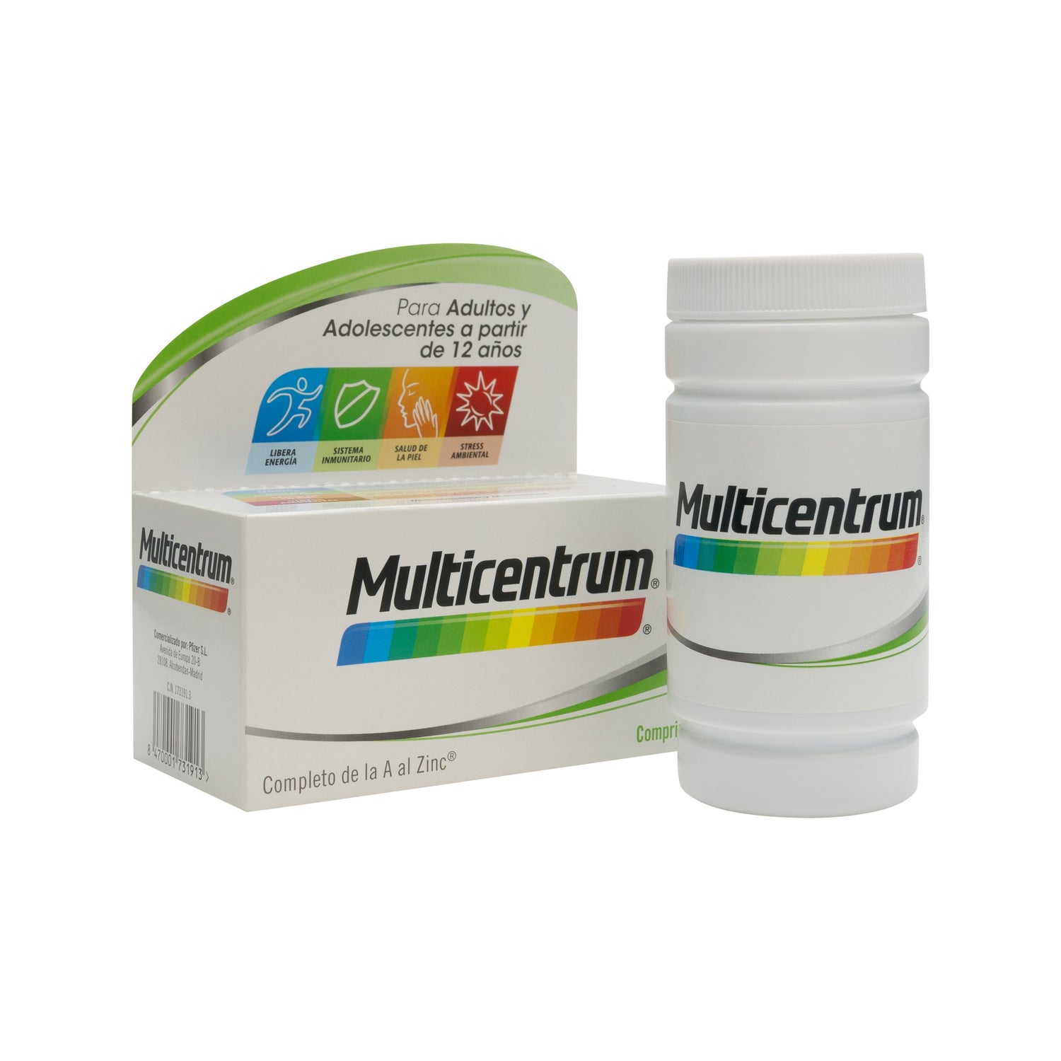 multicentrum vitaminas y minerales 90comp