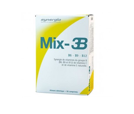 synergia mix 3b 90 comprimidos