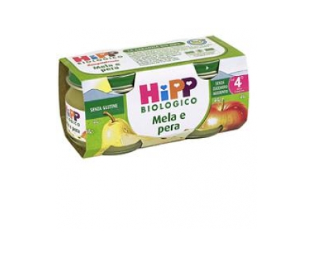 hipp omo apple pear 2x80g
