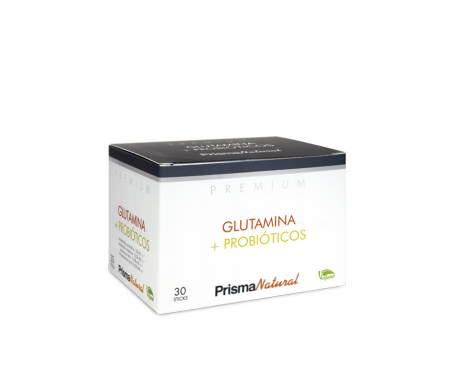 prisma premium glutamina probioticos 30 sticks