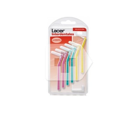 lacer interdental cepillo angular selecci n 6uds