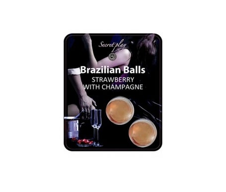 secret play set 2 brazilian balls aroma fresa cava 8gr