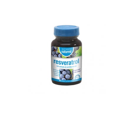 naturmil resveratrol con extracto de semilla de uva 60 capsulas