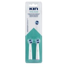 kin cepillo dental el ctrico recambio limpieza total 2 u