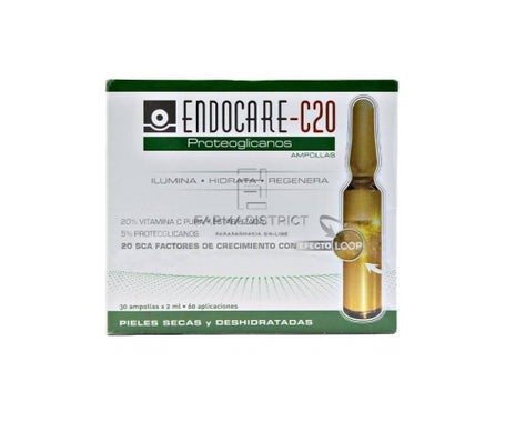 endocare pack c 20 ampollas peel gel 3 sobres monodosis