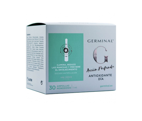 germinal accion profunda antioxidante dia 1 ml 30 ampollas