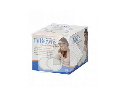 dr browns discos absorbentes lactancia 60uds