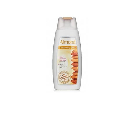 almond leche limpiadora facial con almendra 250ml