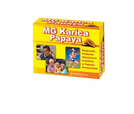 mg karica papaya 10 sobres