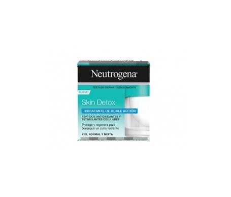 neutrogena skin detox hidratante doble acci n 50 ml