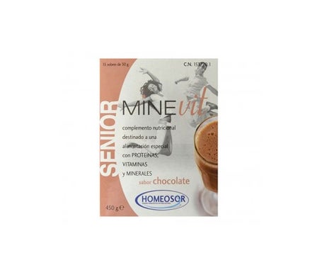 minevit senior chocolate 15 sobres