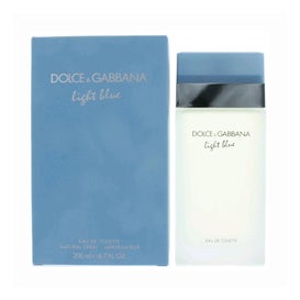dolce gabbana light blue eau de toilette 200ml vaporizador