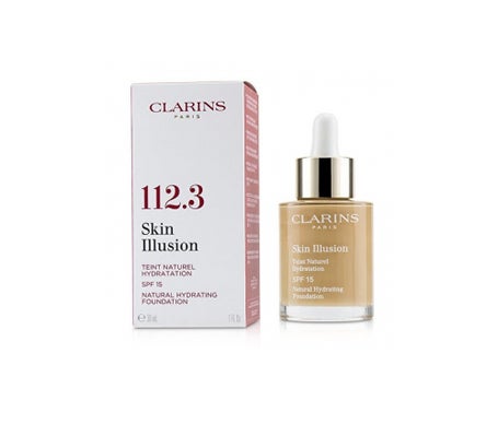 clarins skin illusion base spf15 112 3 sandalwood 30ml