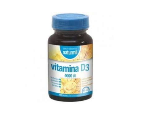 naturmil vitamina d3 4000ui 60 capsulas