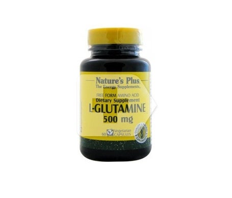 nature s plus l glutamina 500 mg 60 capsulas