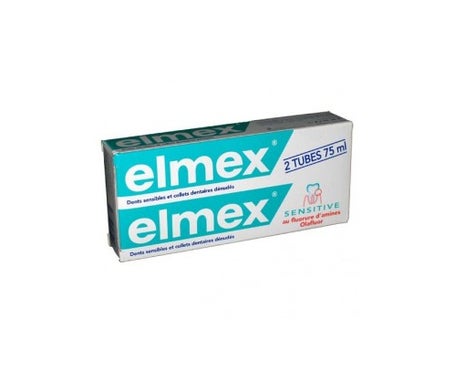 pasta de dientes elmex sensitive caries protection 75ml set de 2