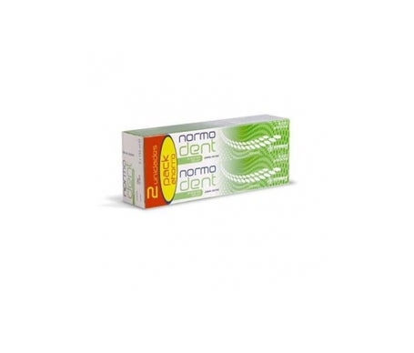 normodent pack anticaries pasta 2x125ml