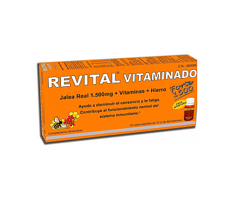 revital vitaminado jalea real 1000mg 10amp bebibles