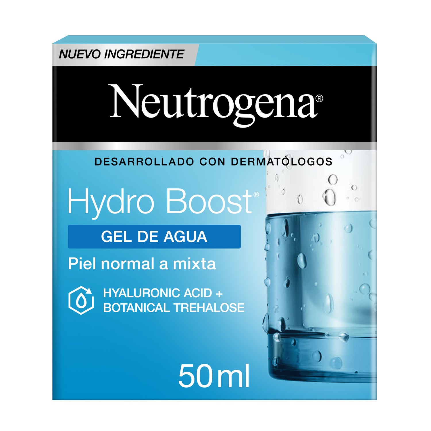 neutrogena hydro boost gel de agua 50ml