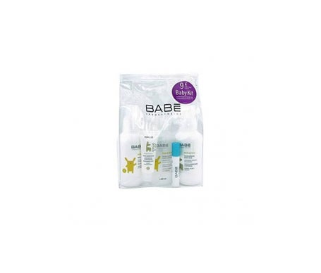 babe baby kit gel limpiador micelar body milk 100ml