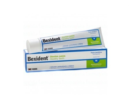 bexident dientes sanos pasta dental 125ml