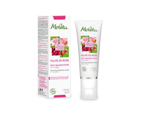 melvita plumping radiance cream agua floral de rosa 40ml