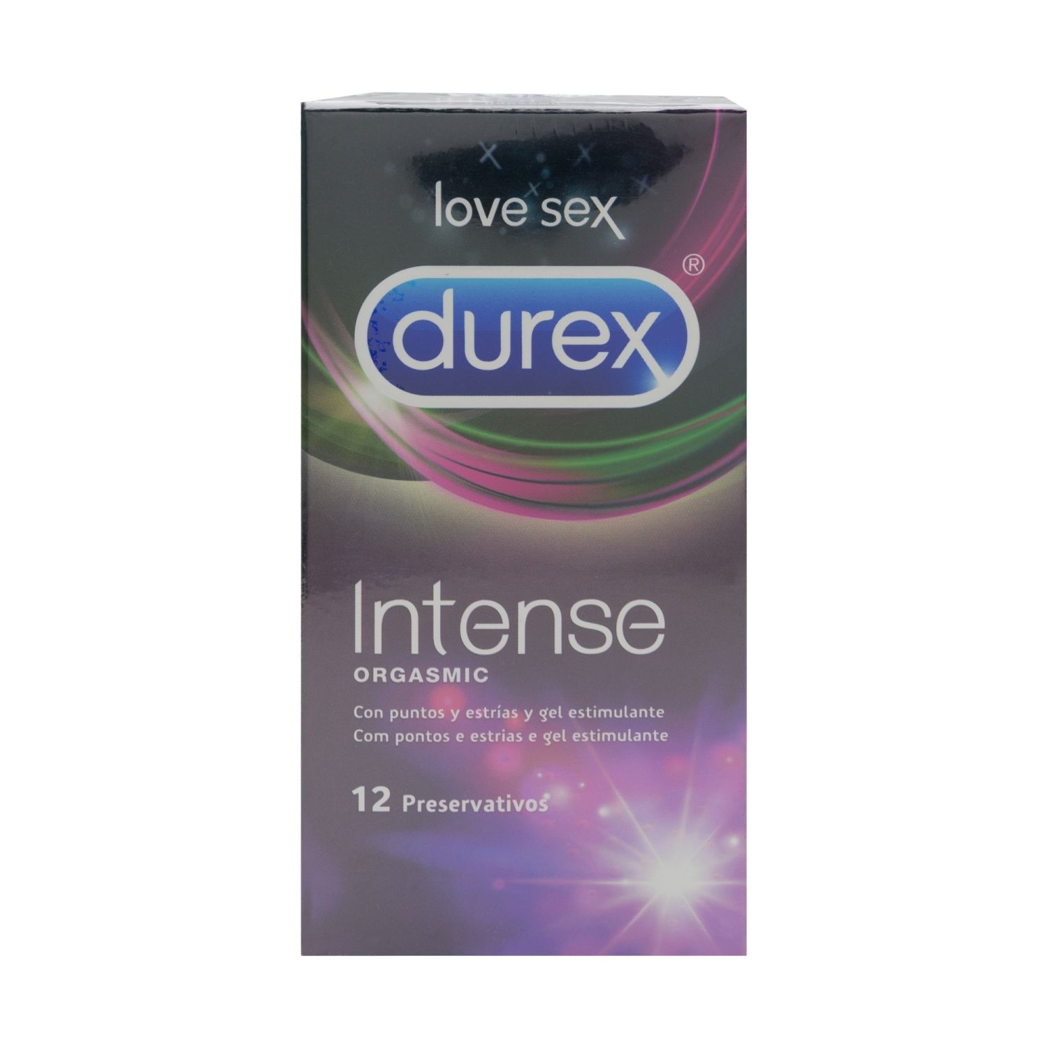 durex intense orgasmic preservativos 12u