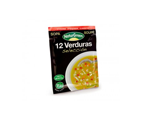 naturgreen sopa ecol gica selecci n de 12 verduras 40 g