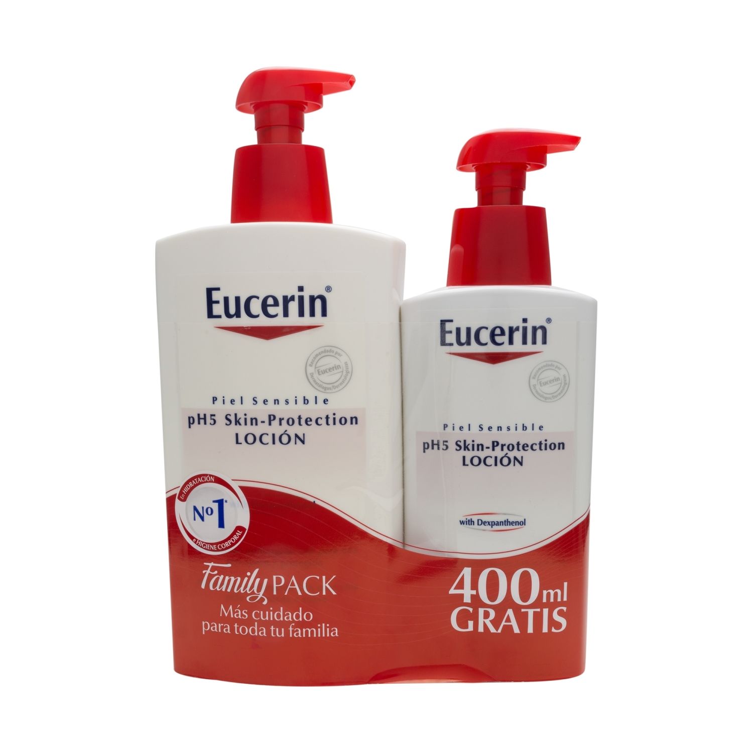 eucerin family pack ph5 skin protection loci n 1l 400ml