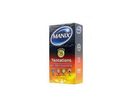 manix temptations discovery kit 14 preservativos