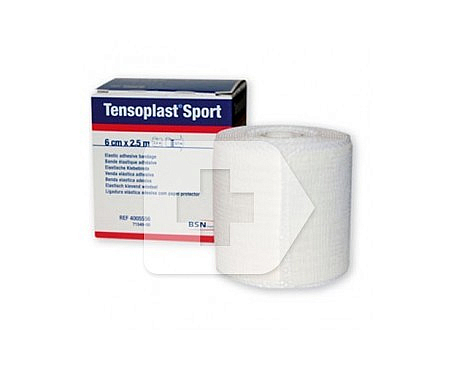 tensoplast sport venda el stica adhesiva 6cmx2 5m 1ud