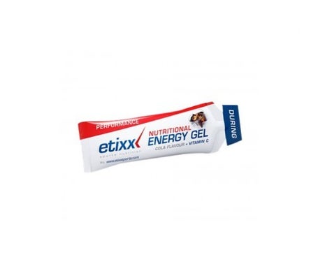 etixx nutritional energy gel cola 38g